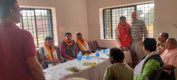 झारखंड पुलिस एसोसिएशन ने गोड्डा में किया प्रचार-प्रसार