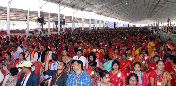 Bhagalpur news कार्यक्रम खत्म होते ही बाइपास से लेकर विक्रमशिला सेतु पैक