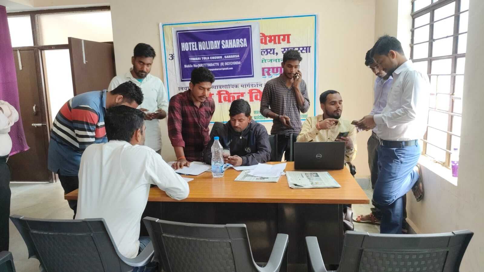 एक दिवसीय जॉब कैंप में 30 अभ्यर्थियों का हुआ चयन