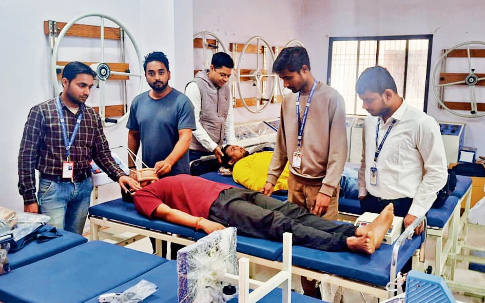 saran news : पारा मेडिकल के छात्रों को मिलेगा फिजियोथेरेपी का प्रशिक्षण