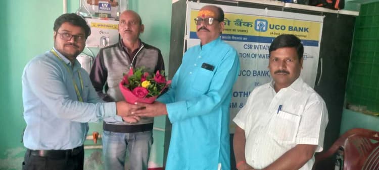 शुद्ध पेयजल के लिए पांच विद्यालयों में लगाया गया आरओ