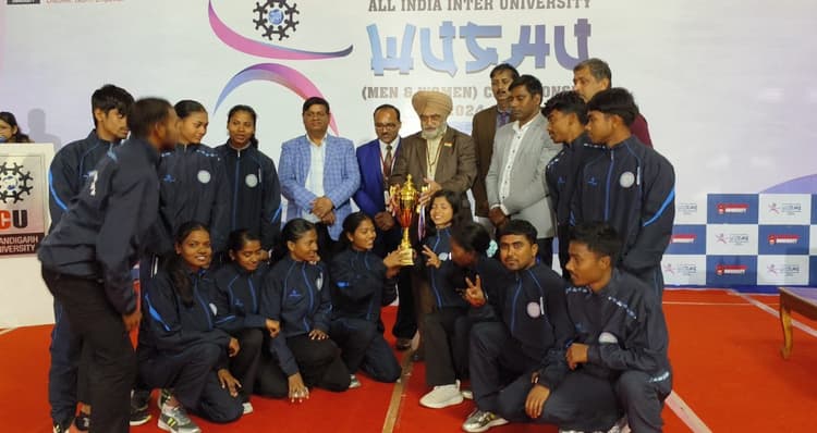 WUSHU : ताउलु में तीसरे स्थान पर रहे रांची विश्वविद्यालय के वुशु खिलाड़ी