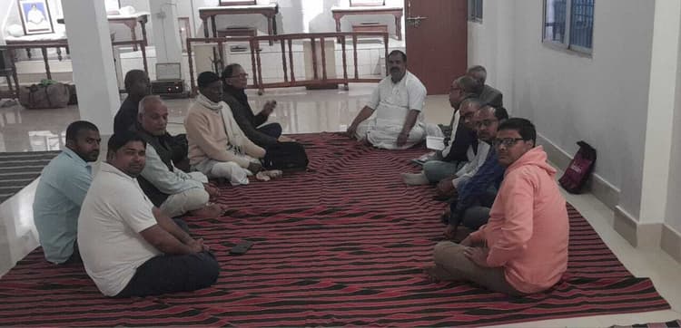 श्रीश्री ठाकुर अनुकूल चंद्र के जन्मोत्सव की तैयारी को लेकर हुई बैठक