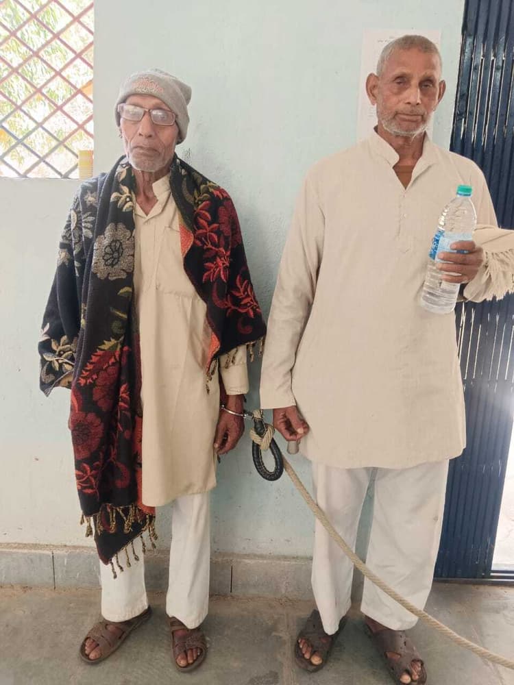 दो वारंटी गिरफ्तार, भेजा जेल