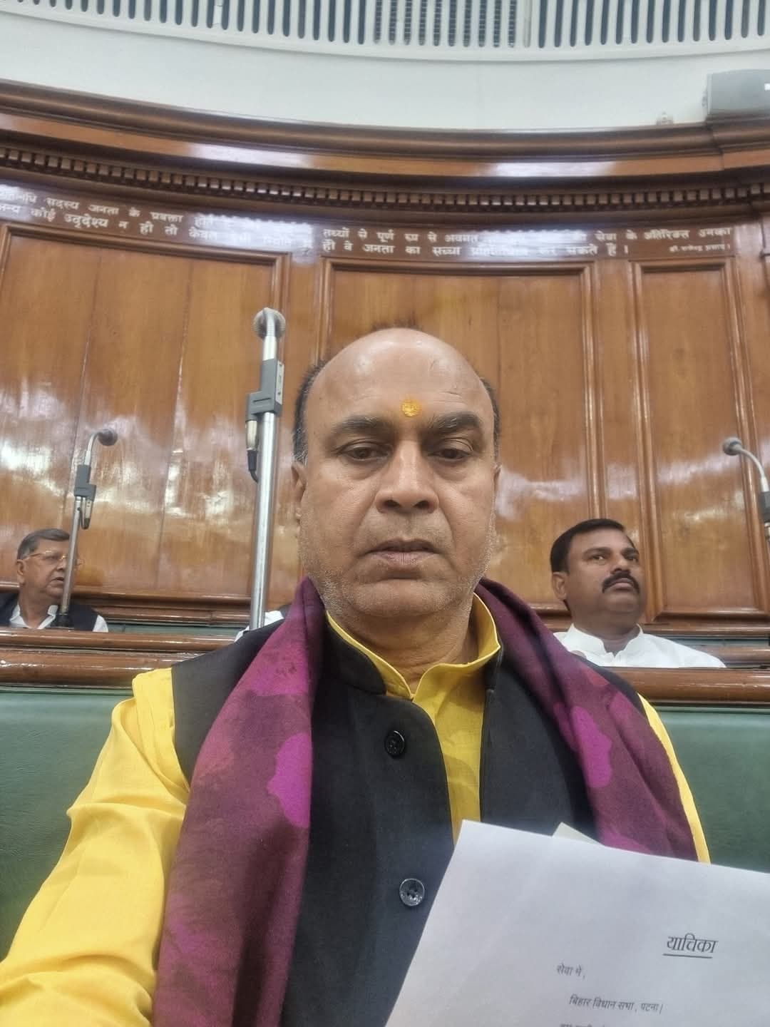 क्षेत्र की समस्याओं को विधायक ने बजट सत्र में उठाया