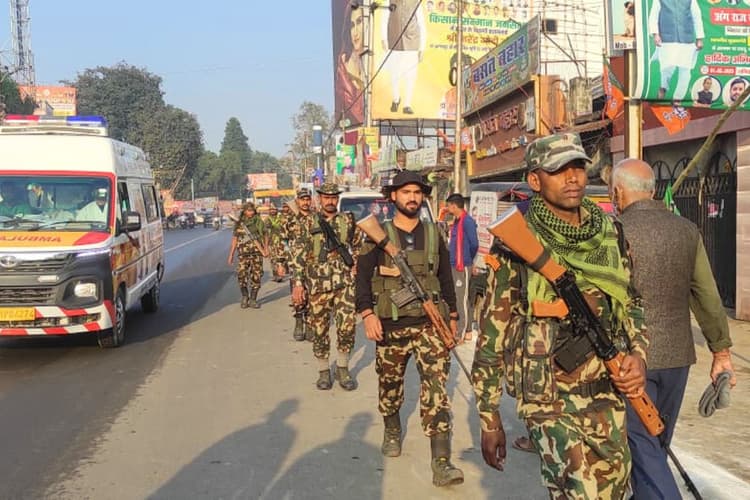 पीएम मोदी की सभा से पहले भागलपुर बना सुरक्षा का किला, चप्पे-चप्पे पर पहरा, आसमान से भी रहेगी नजर