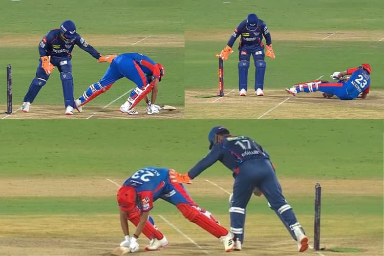 ऋषभ पंत की चुहलबाजी, कुलदीप यादव को जबरिया आउट करने पर थे उतारू, रोमांचक मैच में मस्ती का तड़का, Video