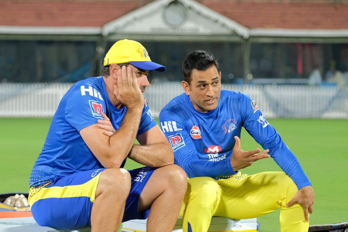 Stephen Fleming and MS Dhoni Stephen Fleming and MS Dhoni