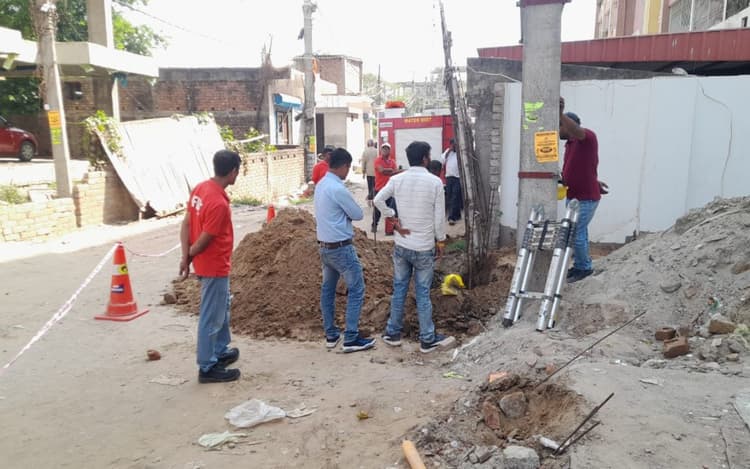 पटना में फटी गैस पाइपलाइन, गंध से मची अफरातफरी, बड़ी दुर्घटना टली