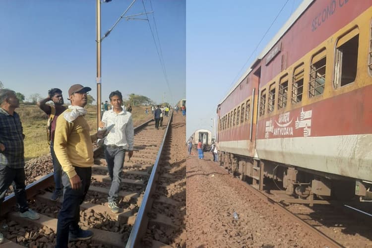 बक्सर-टाटा एक्सप्रेस के बाथरूम में लगी आग, मची अफरा-तफरी, ऐसे सुरक्षित बाहर निकले यात्री