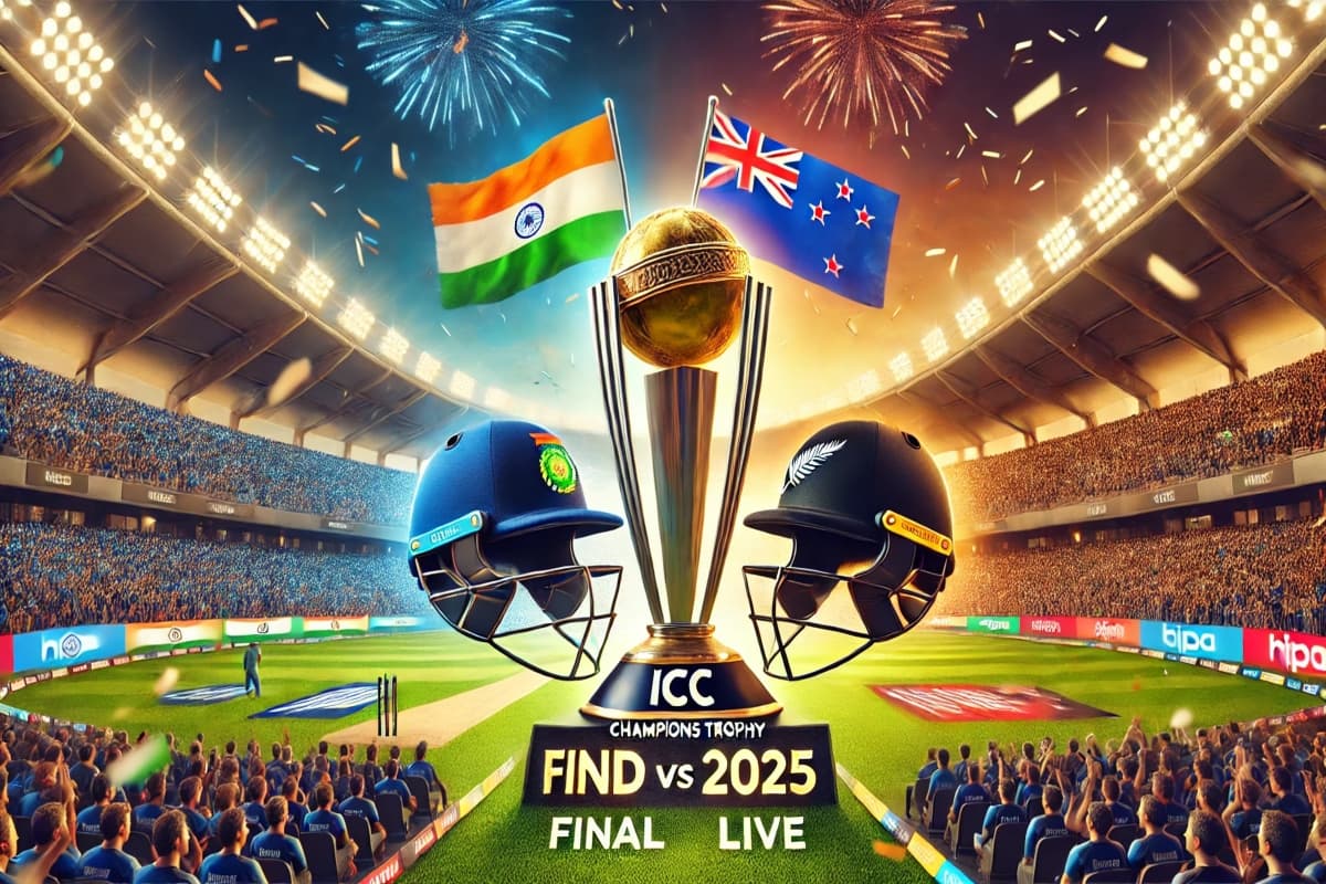 IND vs NZ ICC Champions Trophy 2025 Final LIVE Streaming and Online Telecast