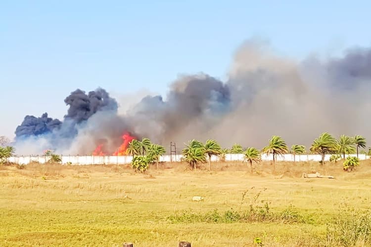 इंडियन ऑयल टर्मिनल जसीडीह में लगी आग पर कंपनी के ईडी का स्पष्टीकरण, कही ये बात