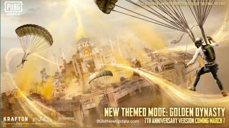 PUBG Mobile 3.7 अपडेट: गोल्डन डायनेस्टी मोड के साथ गेम में आया नया रोमांच, यहां से करें डाउनलोड