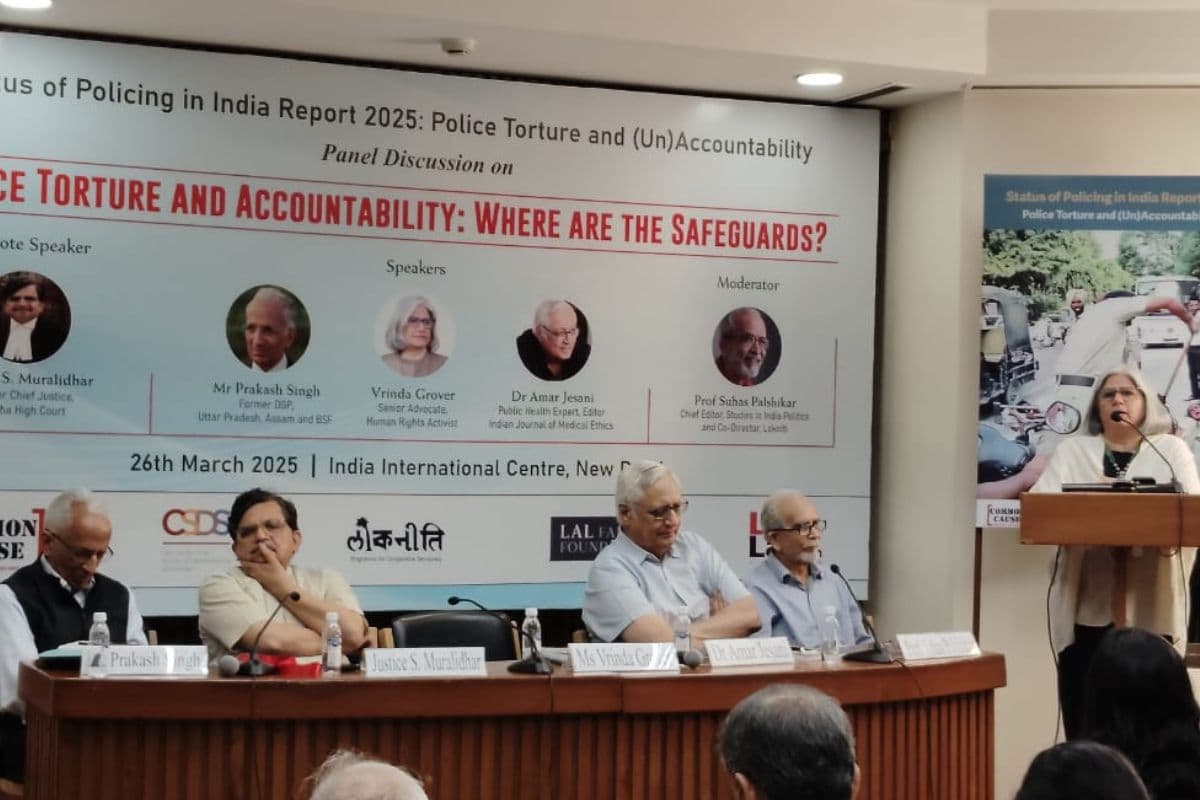 हिरासत के दौरान आरोपियों के खिलाफ सख्ती को पुलिस मानती है उचित