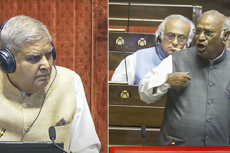 Watch Video : कर्नाटक के मुस्लिम आरक्षण पर संसद में जोरदार हंगामा, गुस्से में दिखे मल्लिकार्जुन खरगे