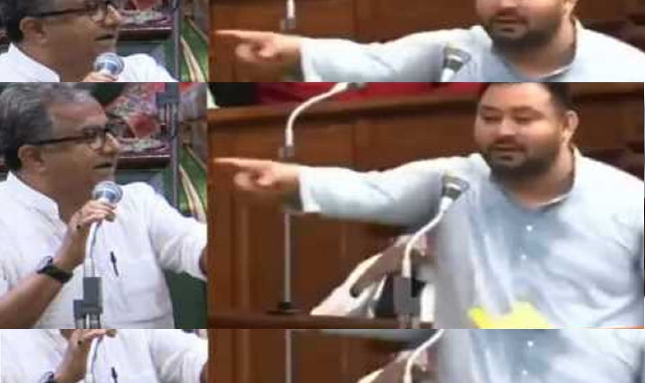 Budget Session: चारा घोटाले में आया जगन्नाथ मिश्रा का नाम, तो तेजस्वी यादव से भिड़ गए नीतिश मिश्रा
