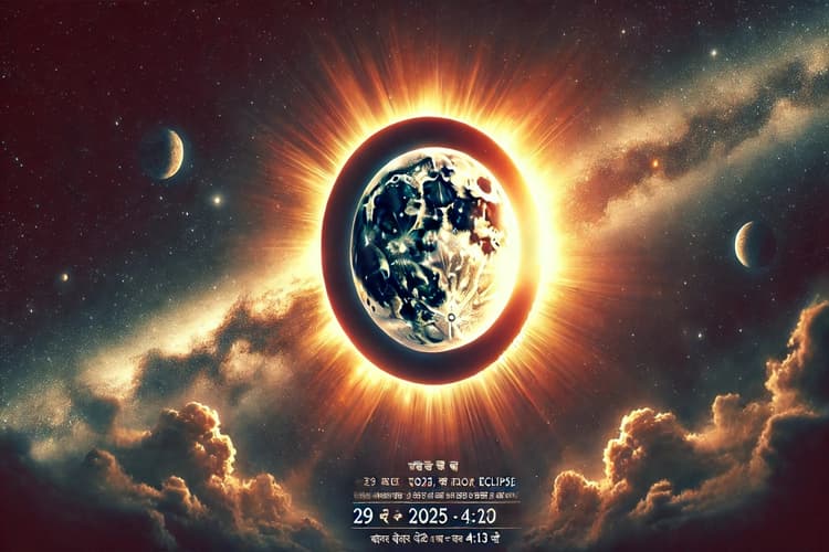Solar Eclipse Date and Time: कब लग रहा 2025 का पहला सूर्य ग्रहण? दिन-तारीख-समय और देखने का तरीका जानिए