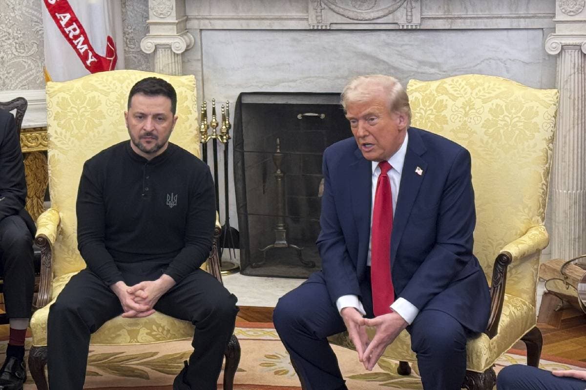 Trump-Zelenskyy Clash : जेलेंस्की को बहस के बाद निकाल दिया गया व्हाइट हाउस से, गुस्से में दिखे ट्रंप