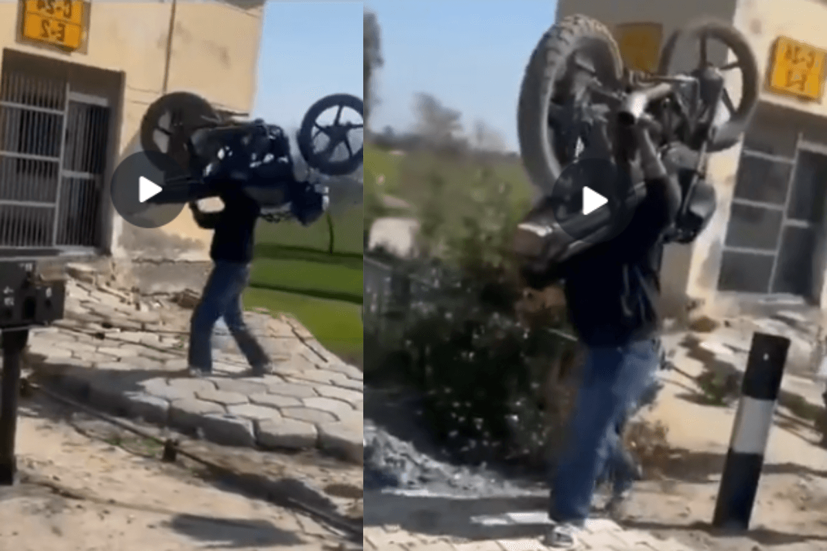 Viral Video: रेलवे का फाटक बंद हुआ तो ‘बाहुबली’ बना व्यक्ति, कंधे पर उठा ली बाइक, देख कर सिर पीट लेंगे आप