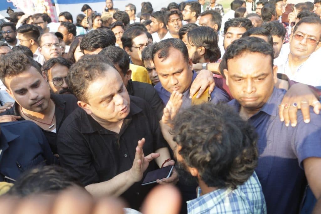 West Bengal Education Minister attacked