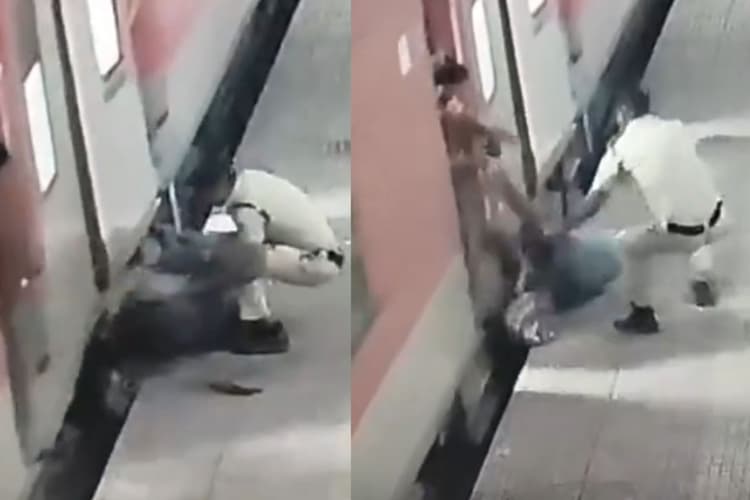 Viral Video: चलती ट्रेन से नीचे गिरी महिला, लेकिन तभी… वीडियो देख कांप जाएगा कलेजा!
