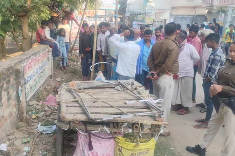 भागलपुर में ठेला चालक की गला रेत कर हत्या, स्कूल के बाहर शव मिलने से मचा हड़कंप
