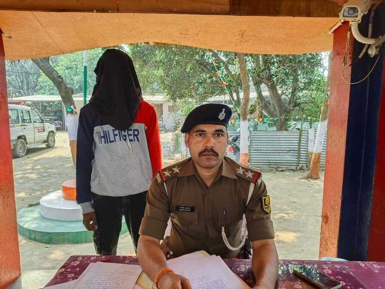 चोरी के समान के साथ चोर को किया गिरफ्तार