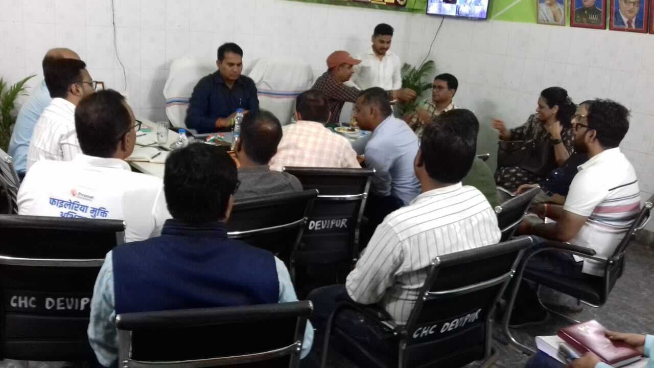 फाइलेरिया उन्मूलन को लेकर अभियान पांच तक