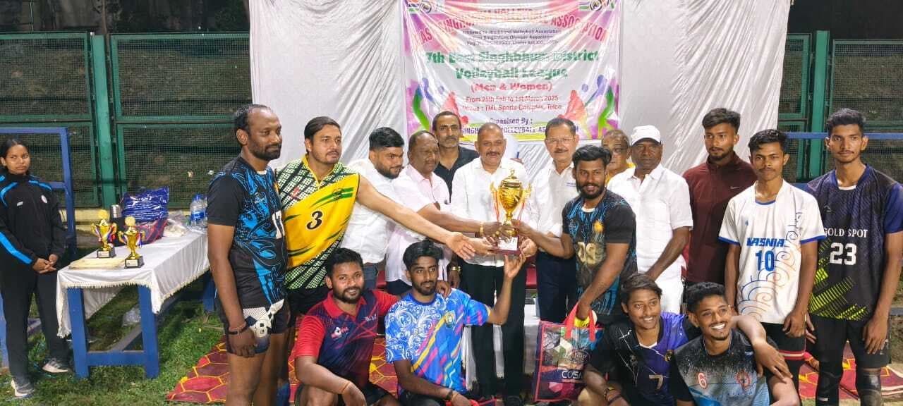 EAST SINGHBHUM VOLLEYBALL LEAGUE: मंगल सिंह क्लब व शंकोसाई सीनियर टीम बनी चैंपियन
