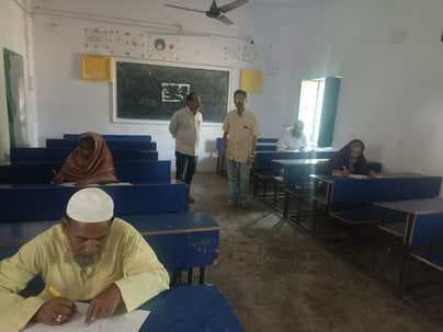 मदरसा के शिक्षकों की भर्ती के लिए साक्षरता व इंटरव्यू परीक्षा संपन्न