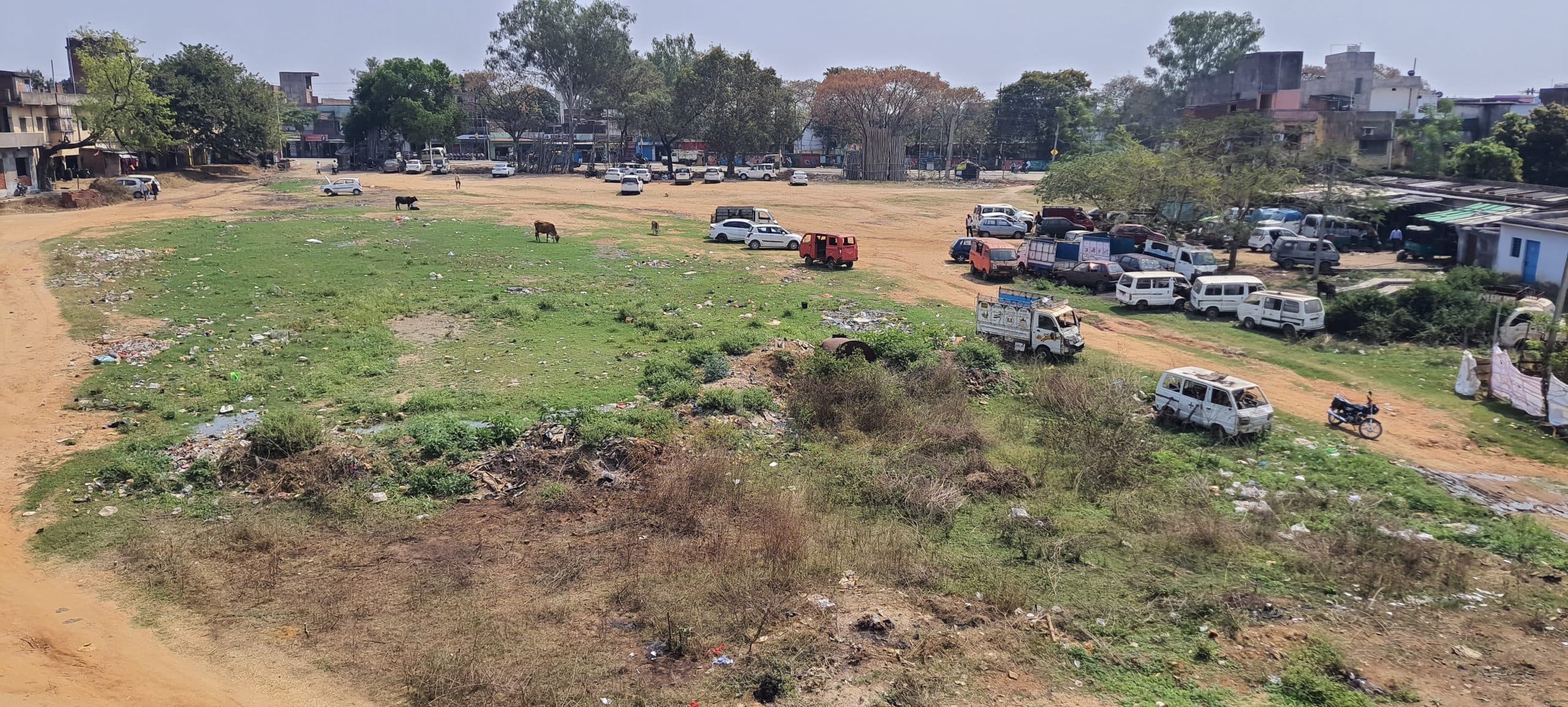 Bokaro News : अतिक्रमण से सिमटता जा रहा है स्कूल का खेल मैदान