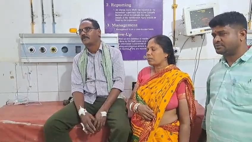 मामूली विवाद में पड़ोसियों ने दंपती के साथ की मारपीट