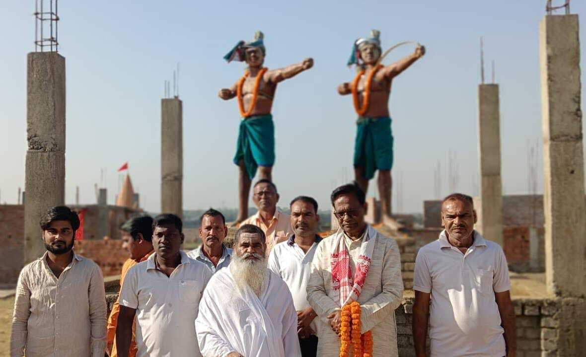 सिदो-कान्हू मुर्मू की प्रतिमा पर किया गया माल्यार्पण