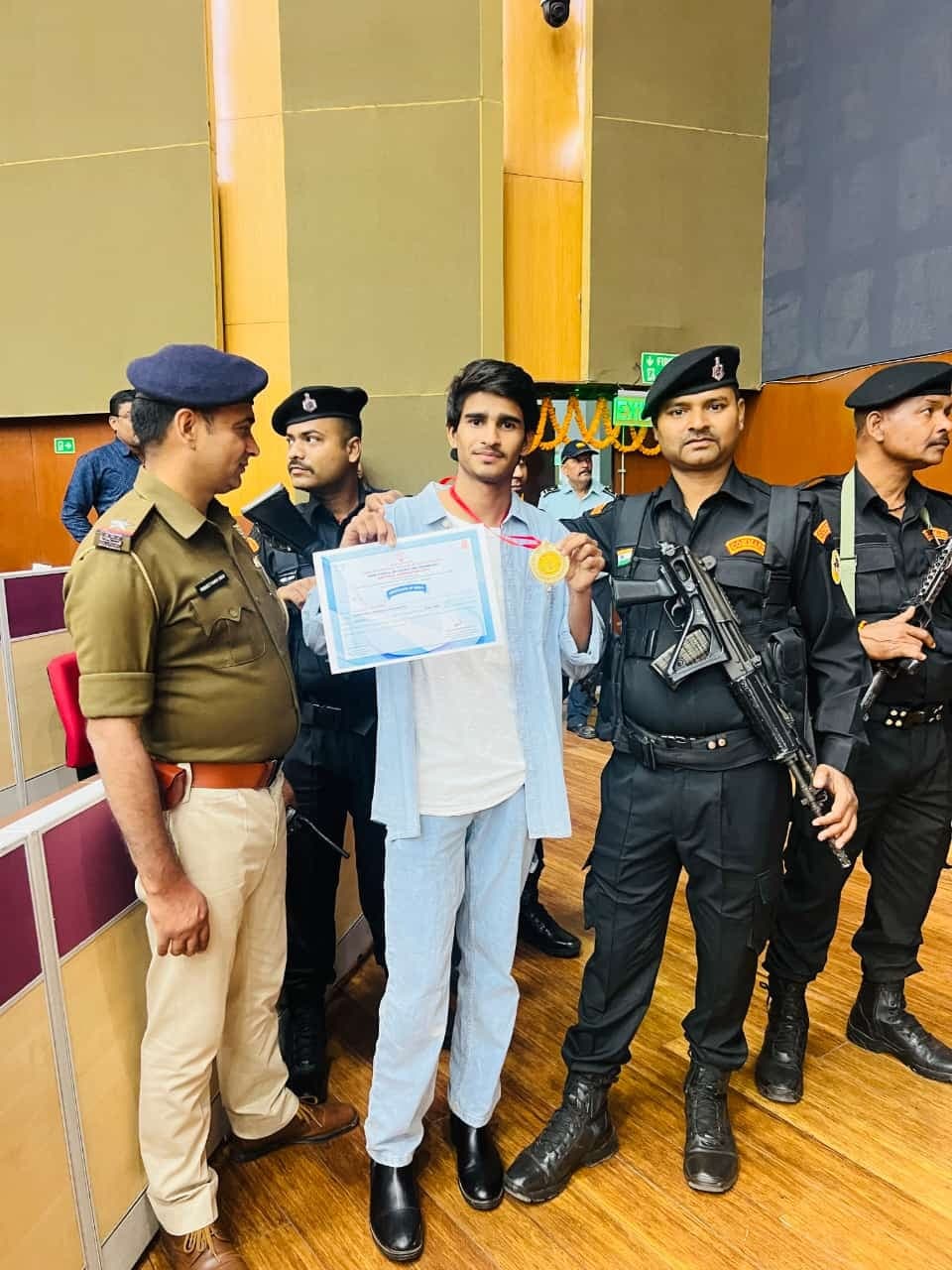 टैलेंट टेस्ट में हबीब ने लाया प्रथम स्थान