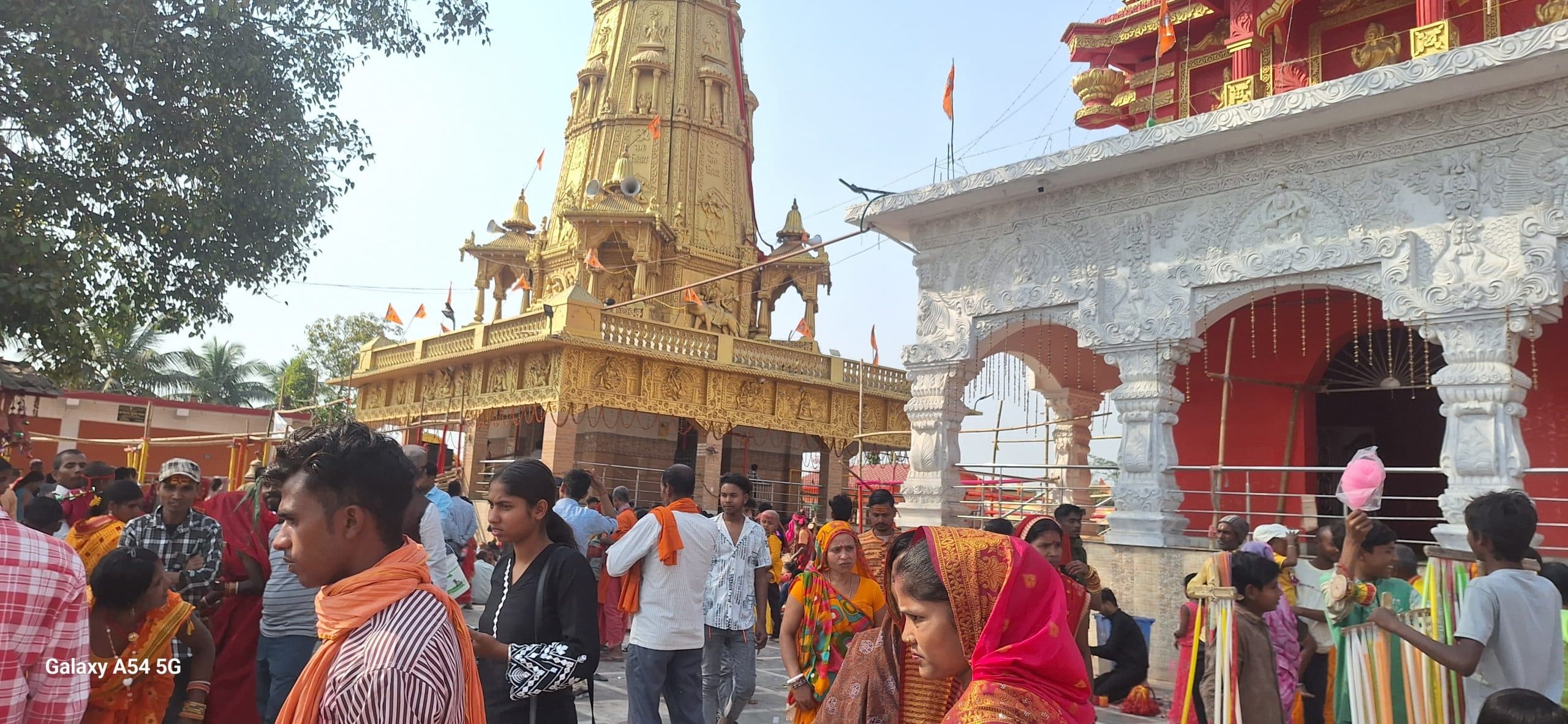 50 हजार श्रद्धालुओं ने किया जलाभिषेक