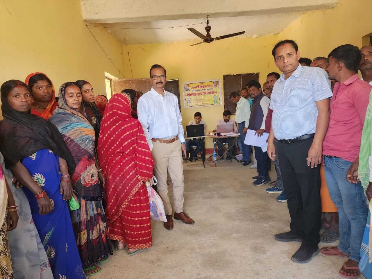 कैंप में 225 लाभुकों का बना जॉब कार्ड