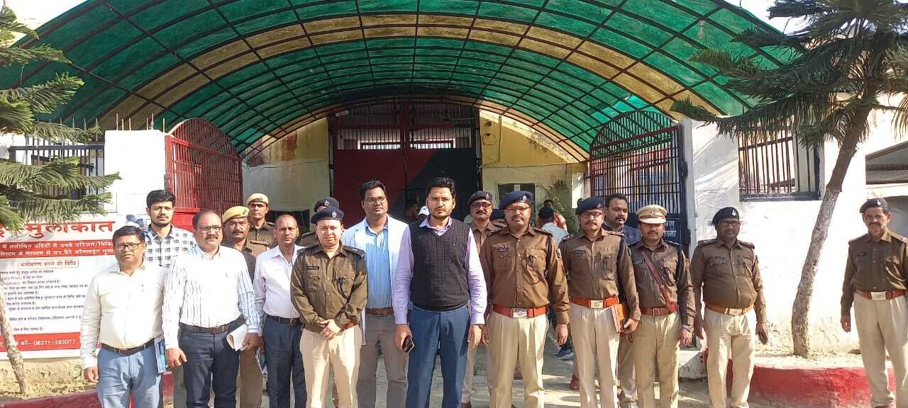 Madhubani News : डीएम व एसपी ने बेनीपट्टी उपकारा का किया निरीक्षण