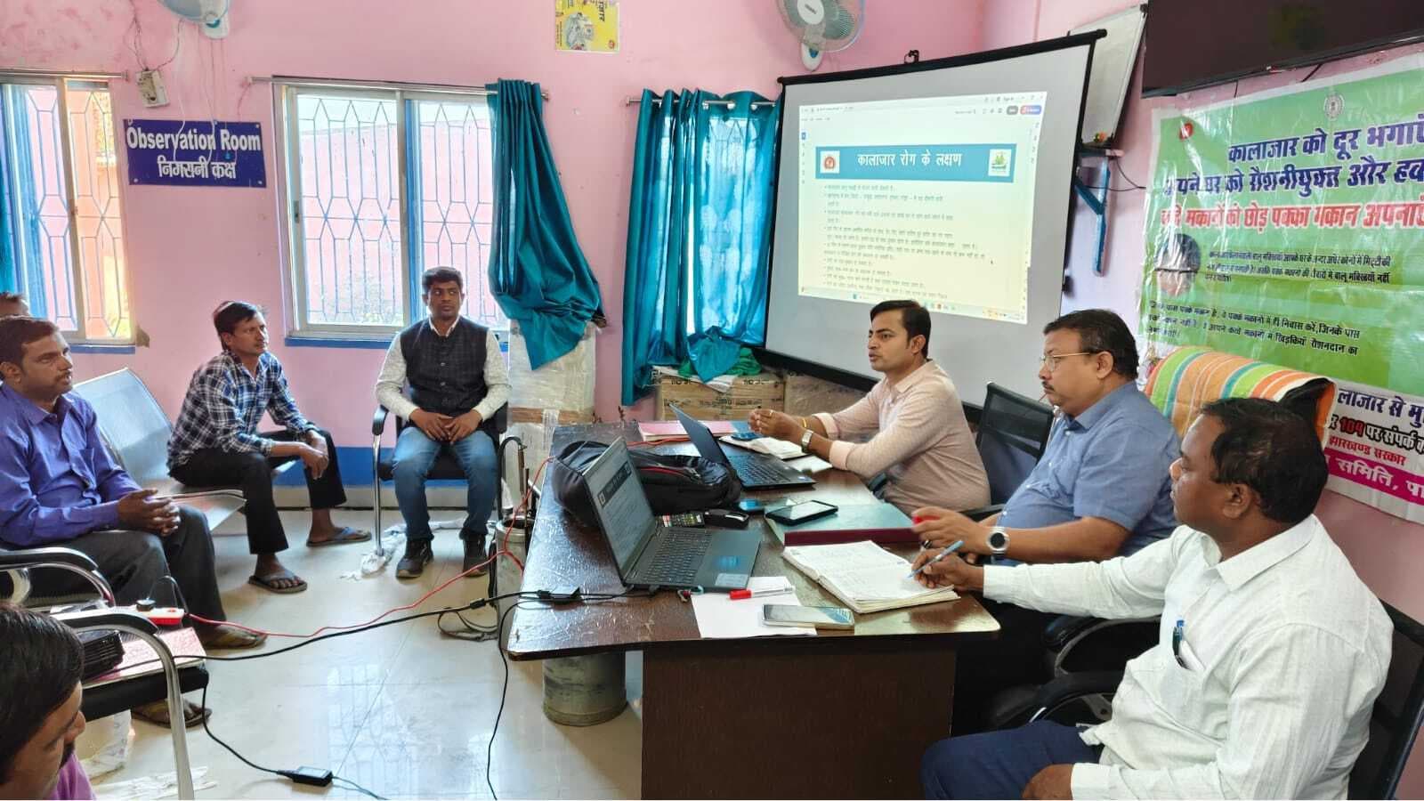 कालाजार प्रभावित गांवों में कीटनाशक का छिड़काव 18 से