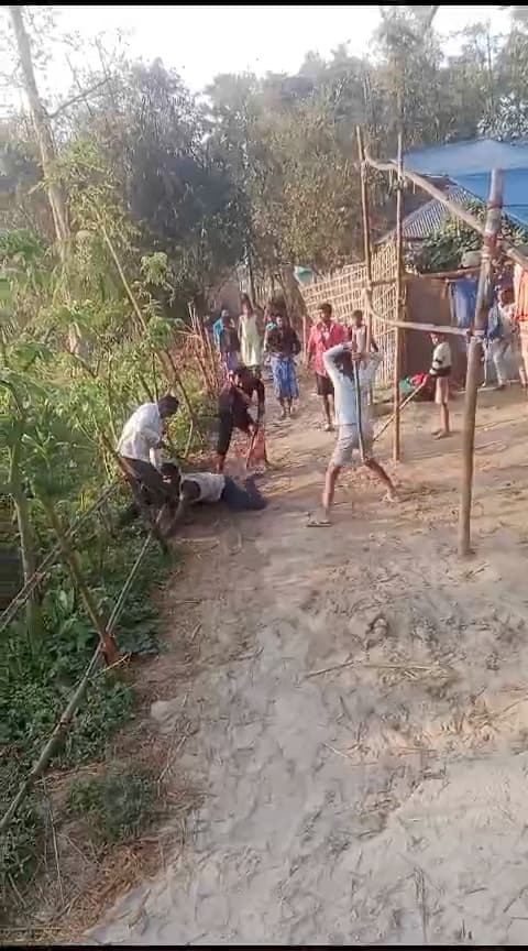 भूमि विवाद में जमकर चला लाठी-डंडा, दो व्यक्ति घायल, मेडिकल कालेज में भर्ती
