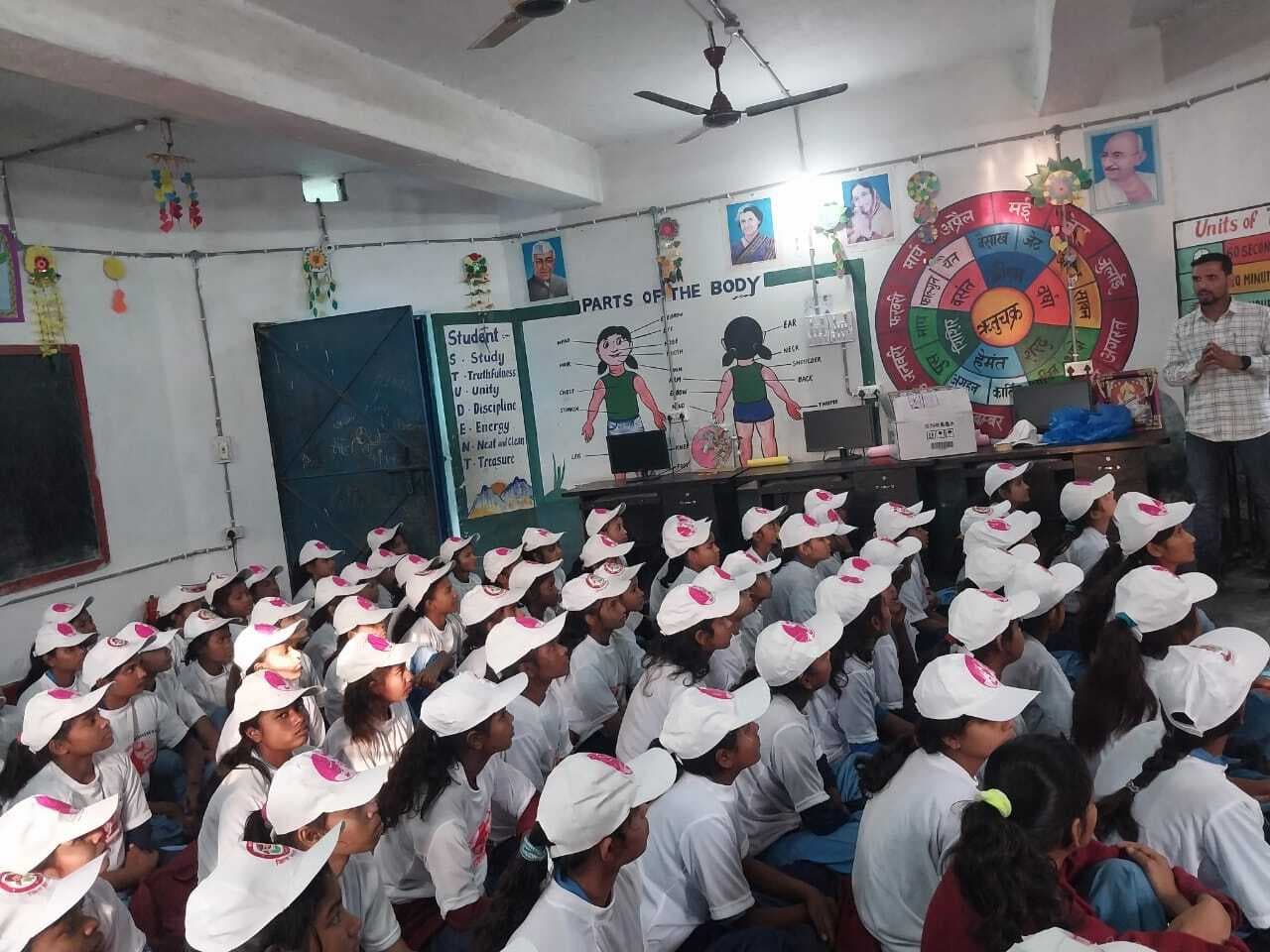 कस्तूरबा विद्यालय में कॉफी पर संवाद कार्यक्रम आयोजित