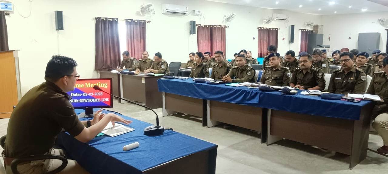 अपराध व अपराधियों पर कसें शिकंजा, लापरवाही बर्दाश्त नहीं : एसपी