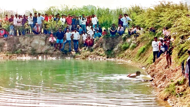 Gopalganj News : लापता युवती का तालाब में मिला शव, युवक की तलाश