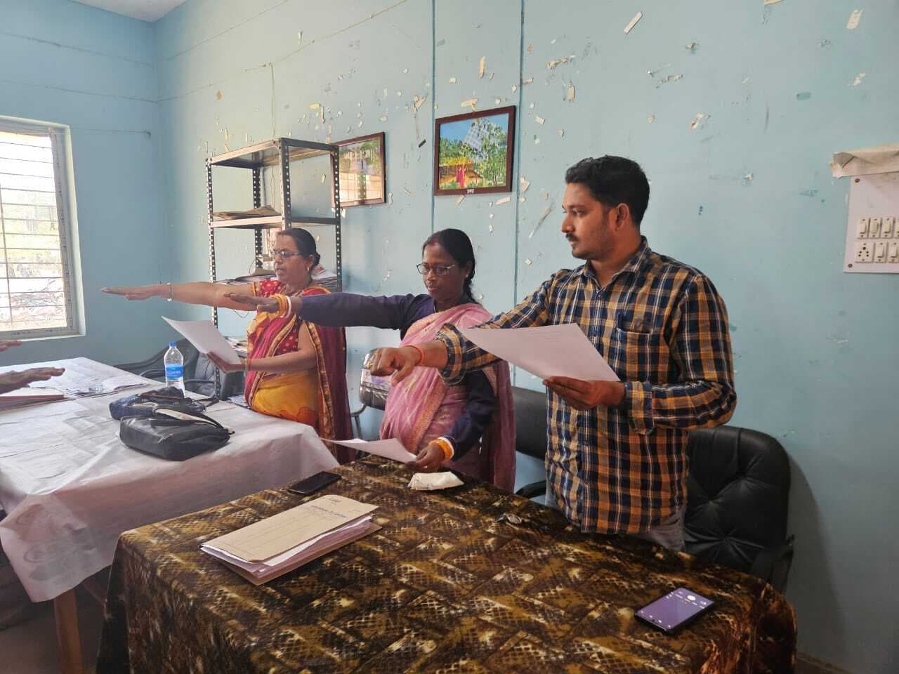 अंतरराष्ट्रीय महिला दिवस पर लैंगिक समानता की दिलायी गयी शपथ