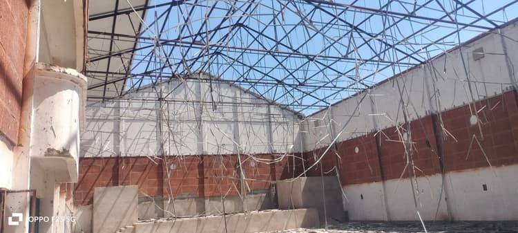 बगैर टेंडर का हो रहा है भवन का मरम्मत कार्य