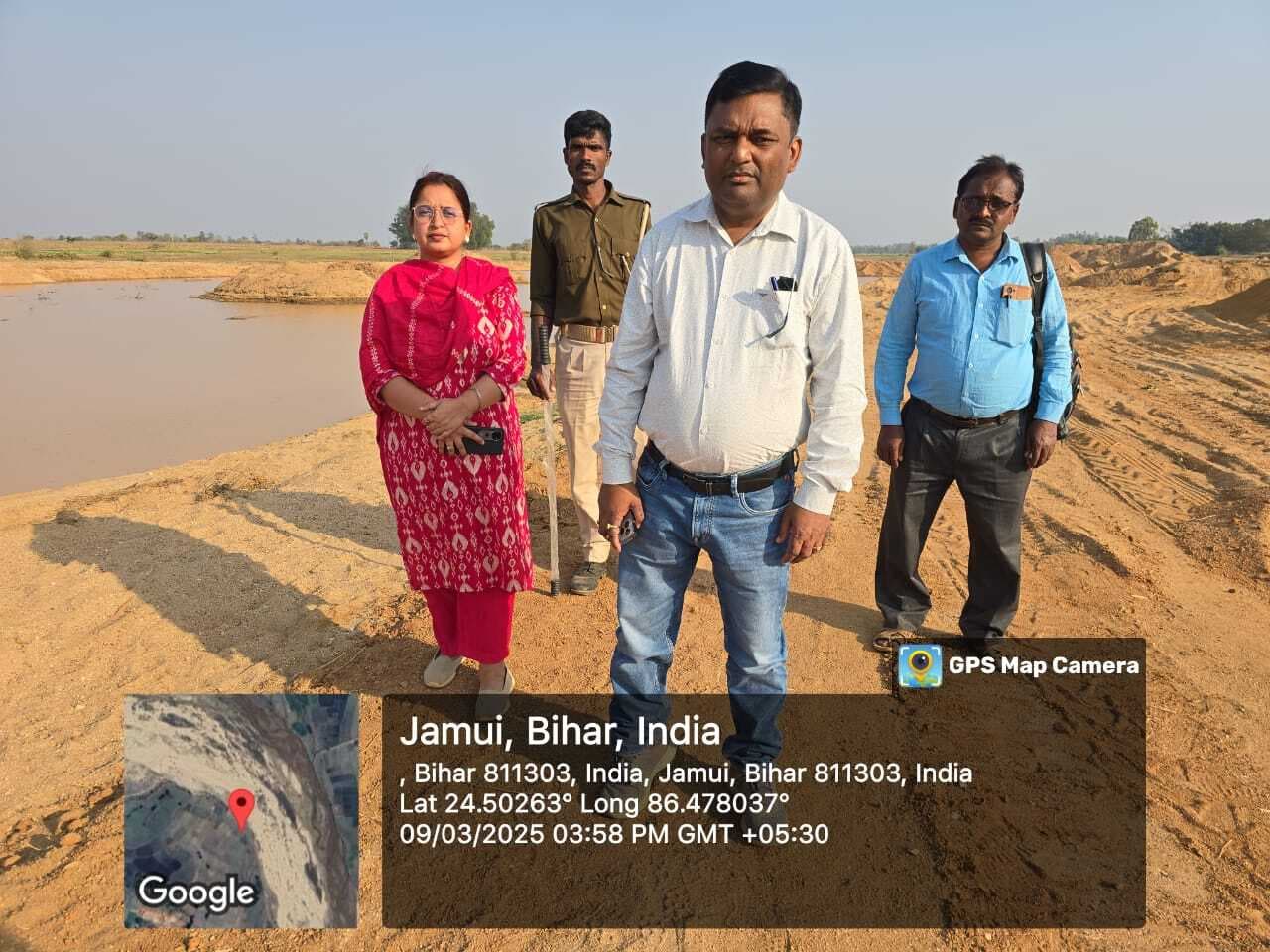 अवैध खनन के विरुद्ध छापेमारी, एक करोड़ एक लाख रुपये का लगाया जुर्माना