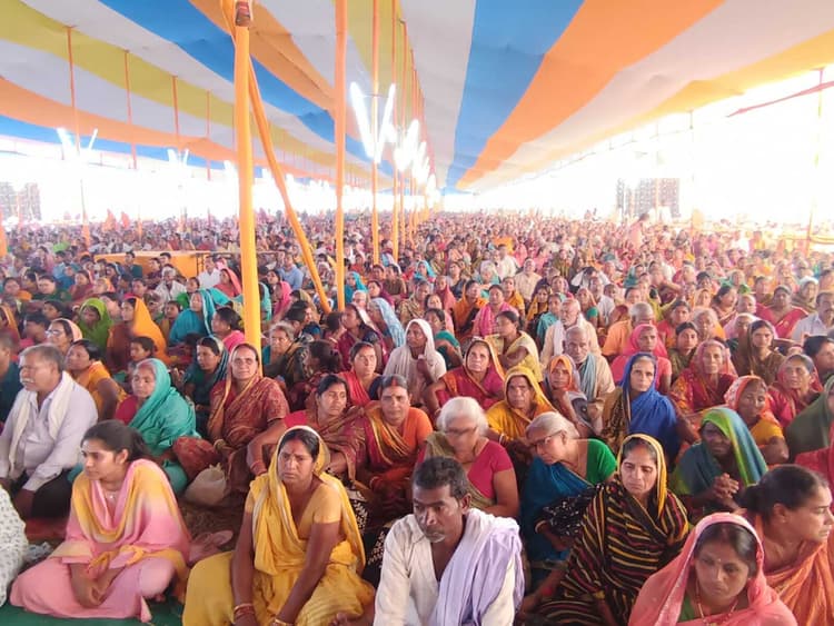 Bhagalpur news विचारा हुआ ज्ञान मजबूत होता है : चतुरानंद जी महाराज