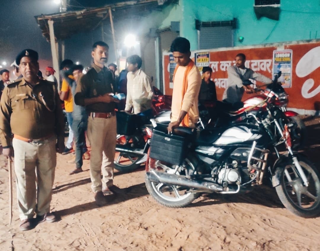 होली में बाहर से आ रहे लोगों की सुरक्षा को पुलिस चौकस