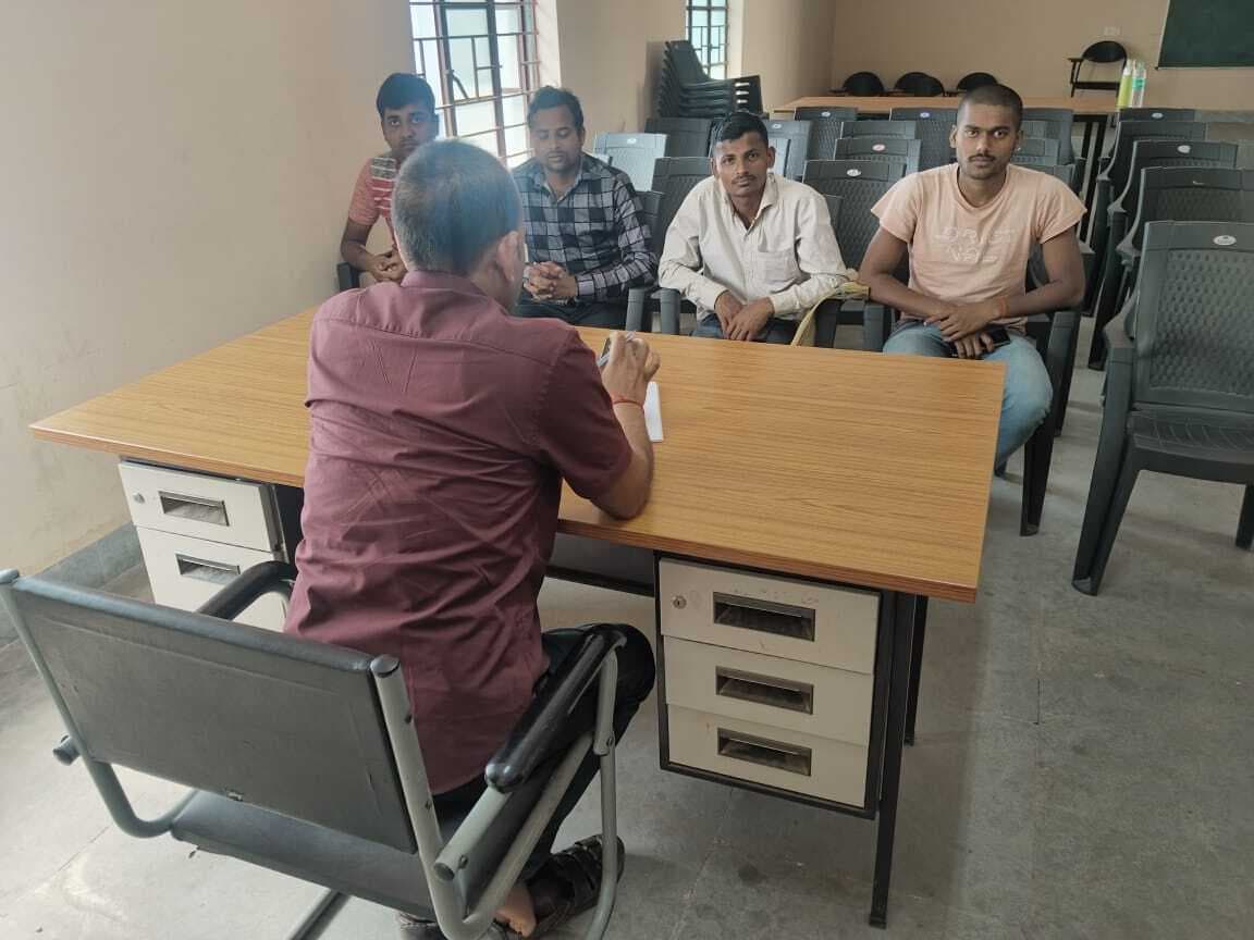 एक दिवसीय जॉब कैंप में कुल पांच अभ्यर्थियों का हुआ चयन