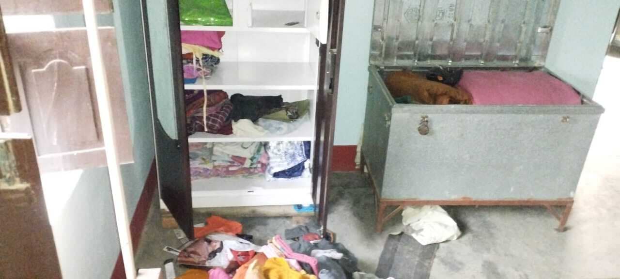 जिला गव्य विकास पदाधिकारी के घर चोरों ने की चोरी