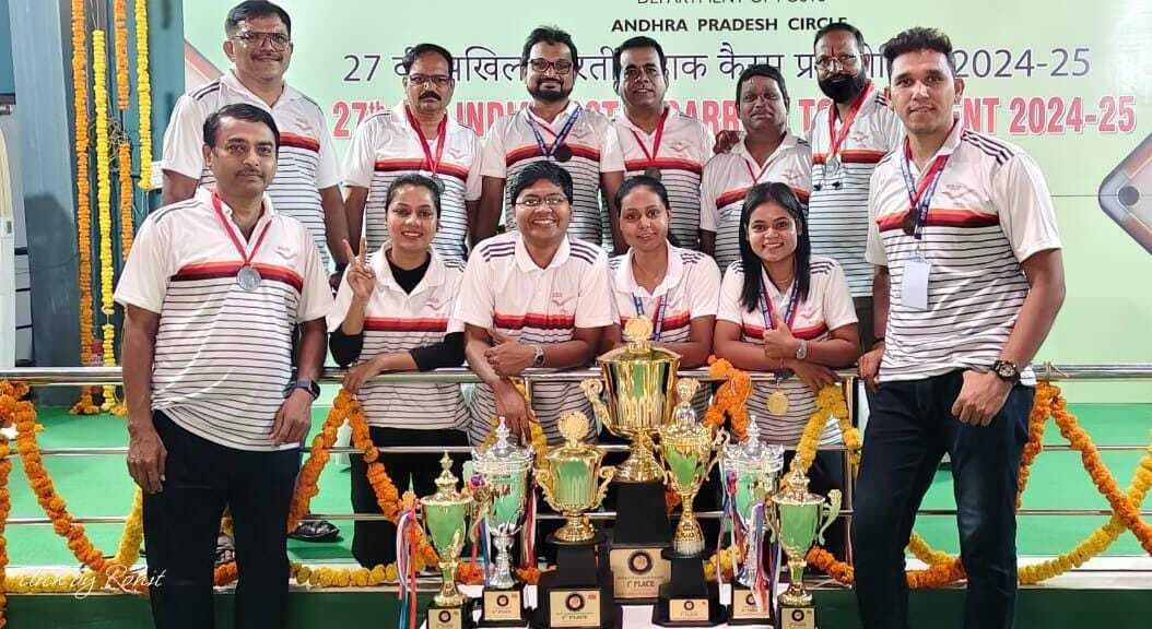 आंध्रप्रदेश के तिरुपति के कैरम प्रतियोगिता में चनपटिया की बेटियों का जलवा